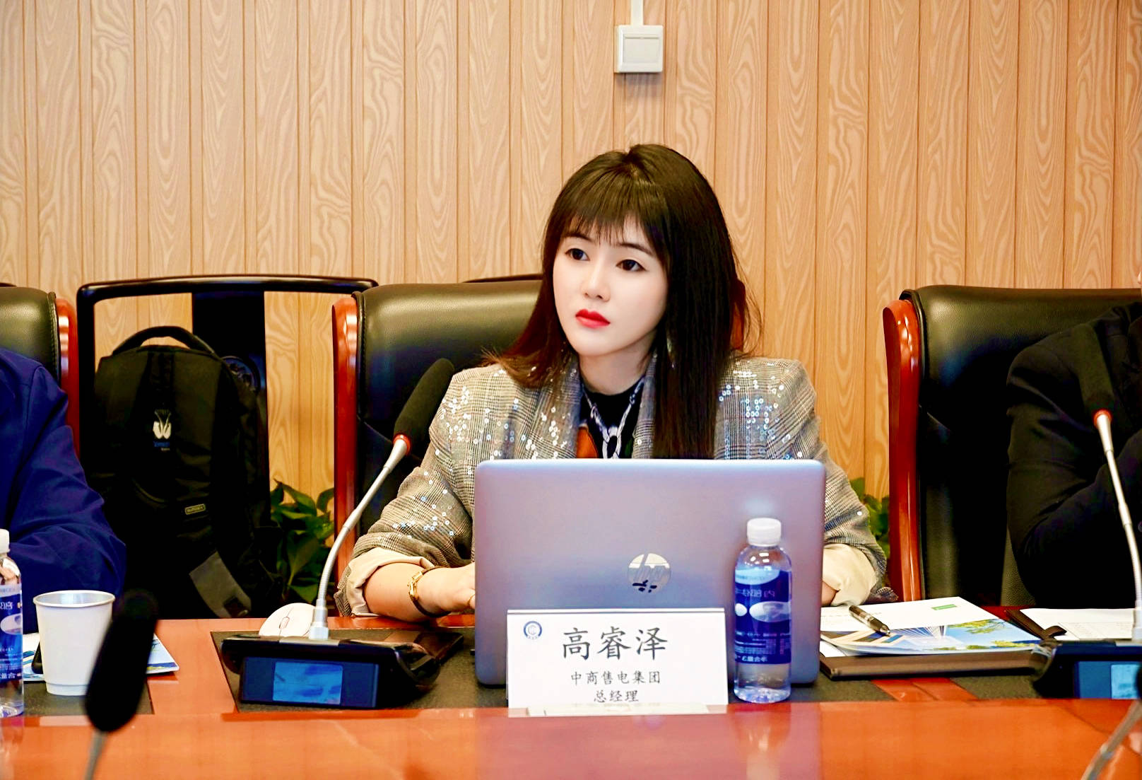 中能集团董事兼中商联合能源集团董事长张晓桐对整县开发项目做详细