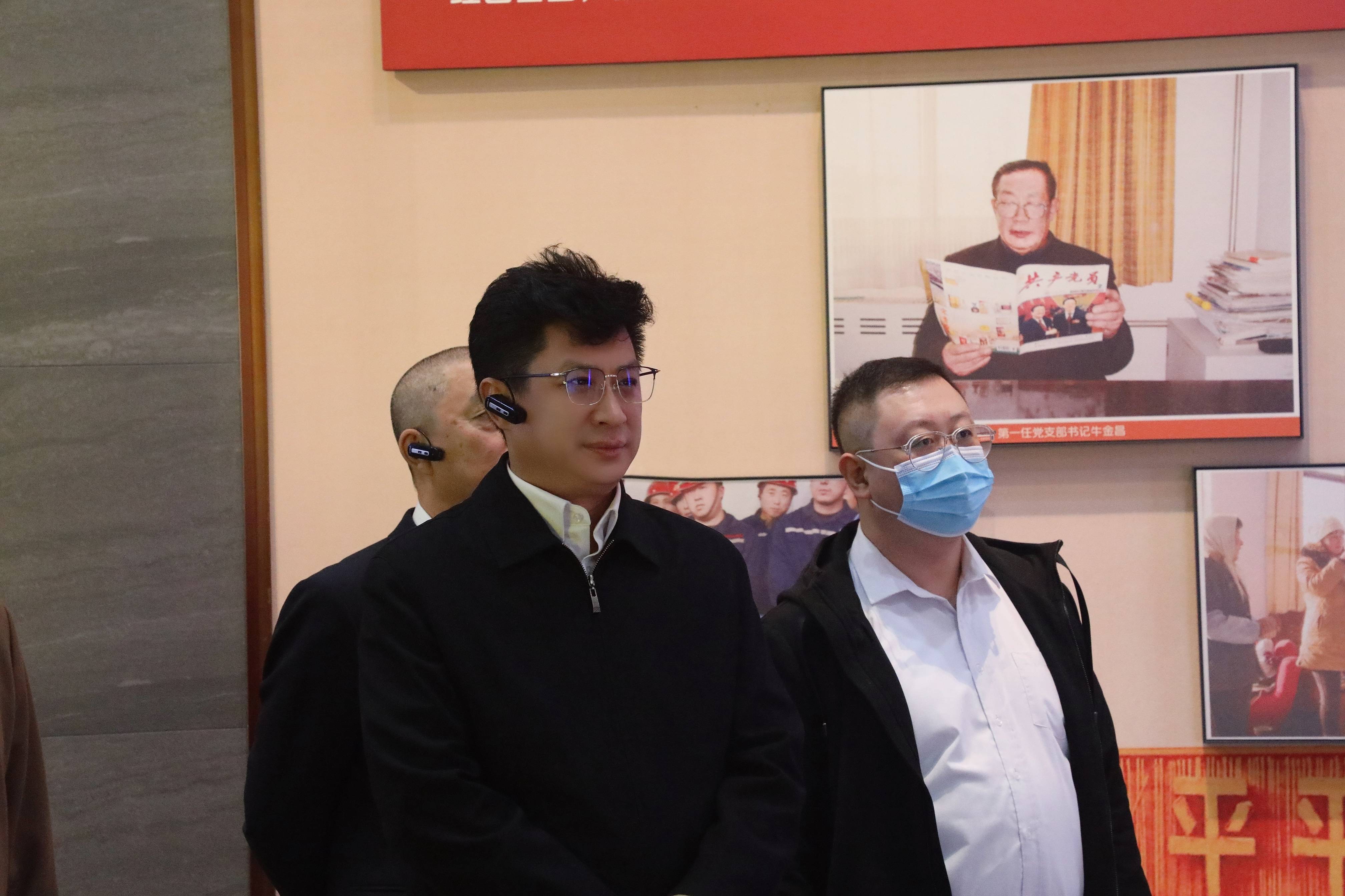 中国城市建设集团董事长许洺鑫一行应邀赴昌黎县考察调研