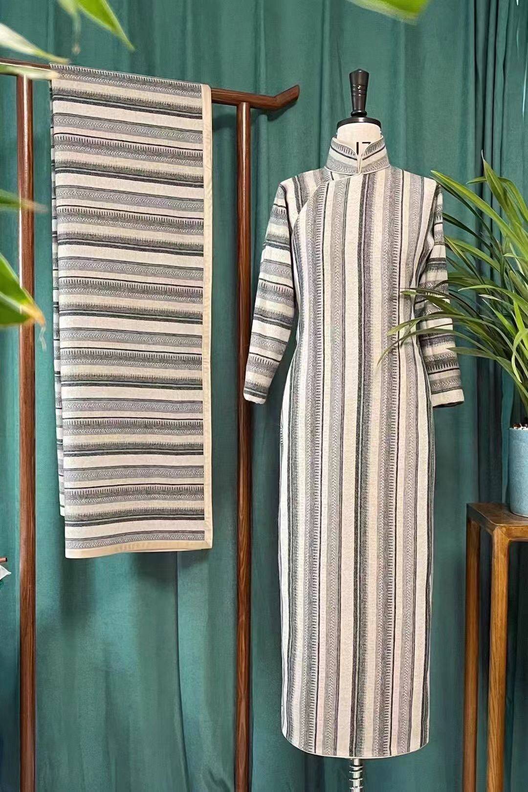 魔杖 梵芮锦刺绣手工刺绣法式刺绣旗袍分享