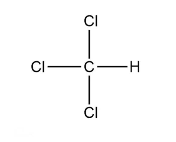 三氯甲烷的空间结构图图片