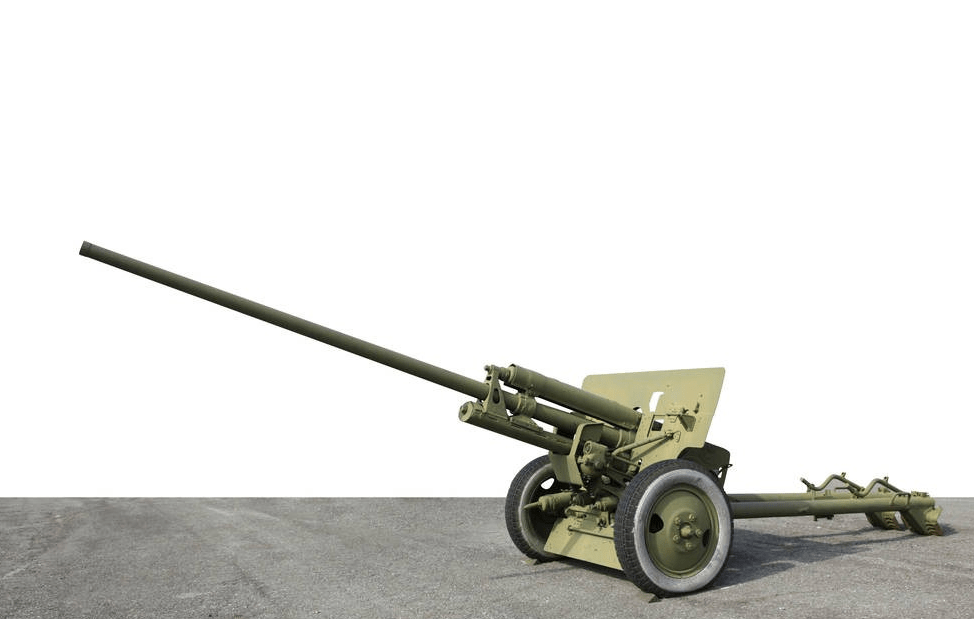 苏联100毫米加农炮图片