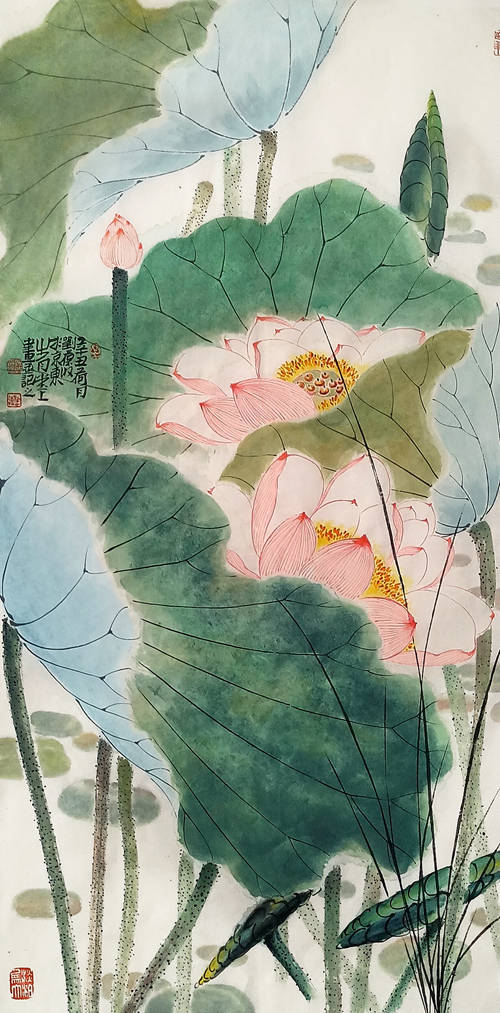 乙鸣|赤天凌风 厚土铸魂——浅评画家刘保收（乙鸣）花鸟画