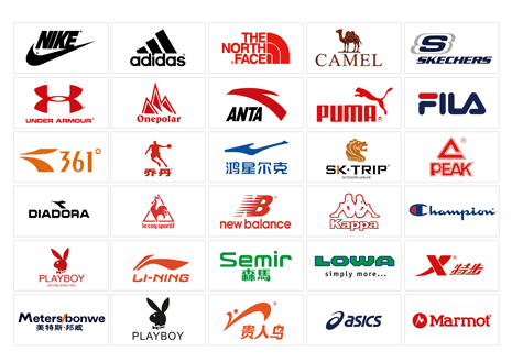 运动品牌logo大全 素材图片