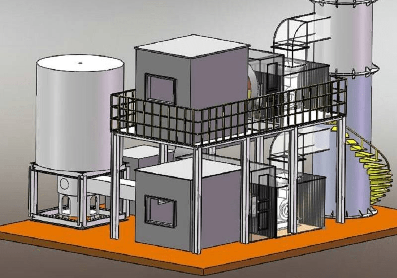 造紙廠廢氣處理設備rto焚燒爐的運作原理