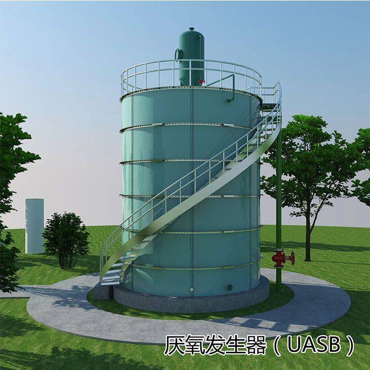 2米到16米均为标准单片组装而成,内部三相分离器和布水,收水,搅拌等