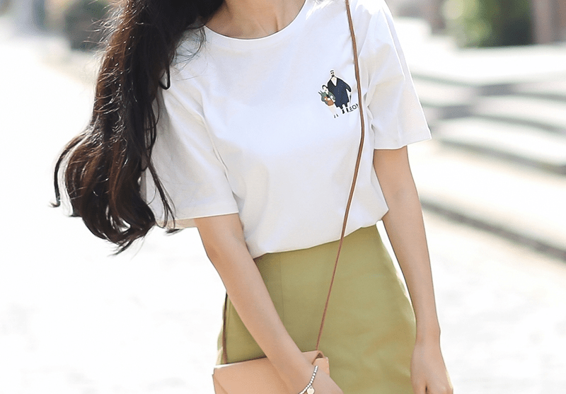 连风 T恤+包臀裙