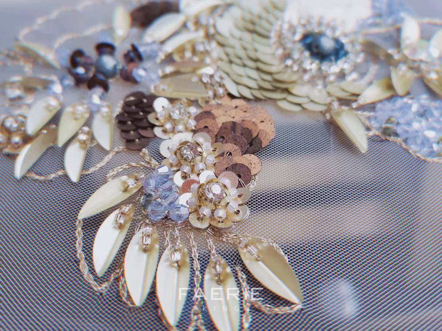 感觉 手工刺绣法式刺绣梵芮锦刺绣