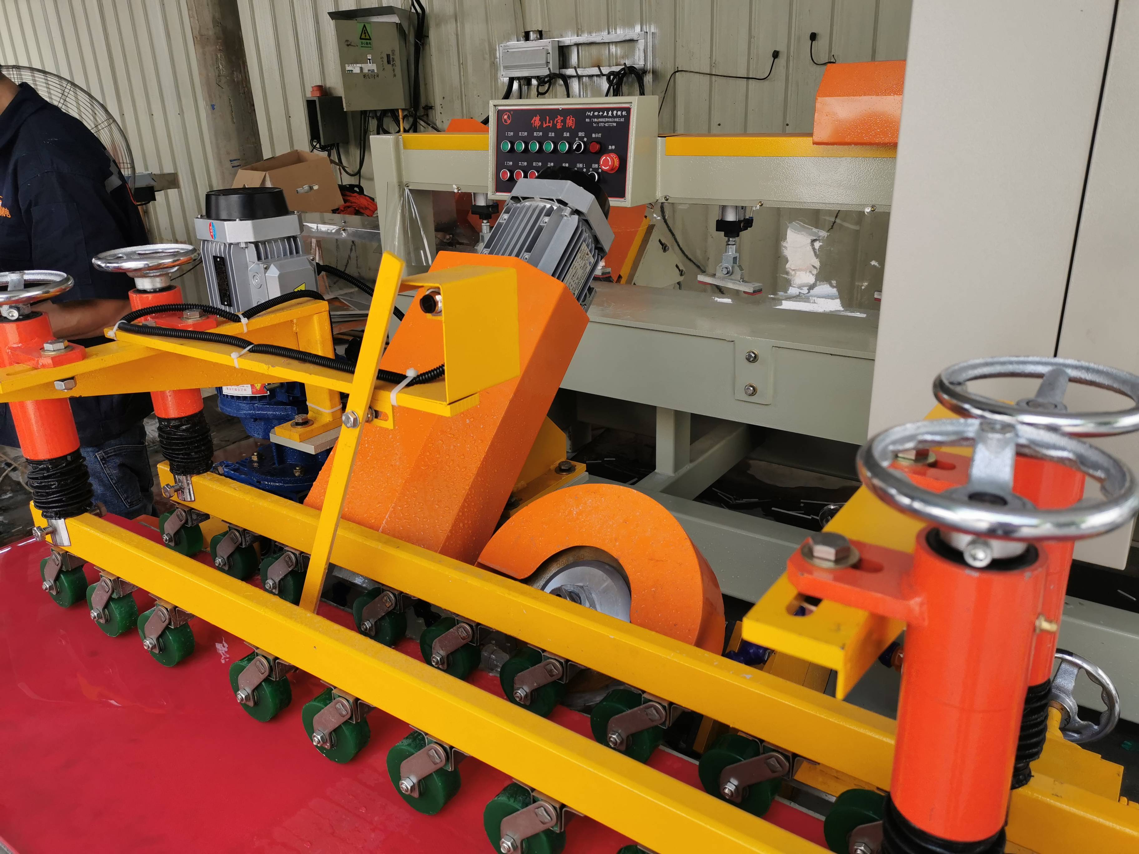 四十五度瓷砖加工设备 瓷砖自动内倒机做瓷砖装修用砖的阳角碰角包边