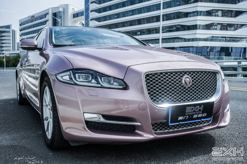 厦门尊享会捷豹xjl贴改色膜案例分享