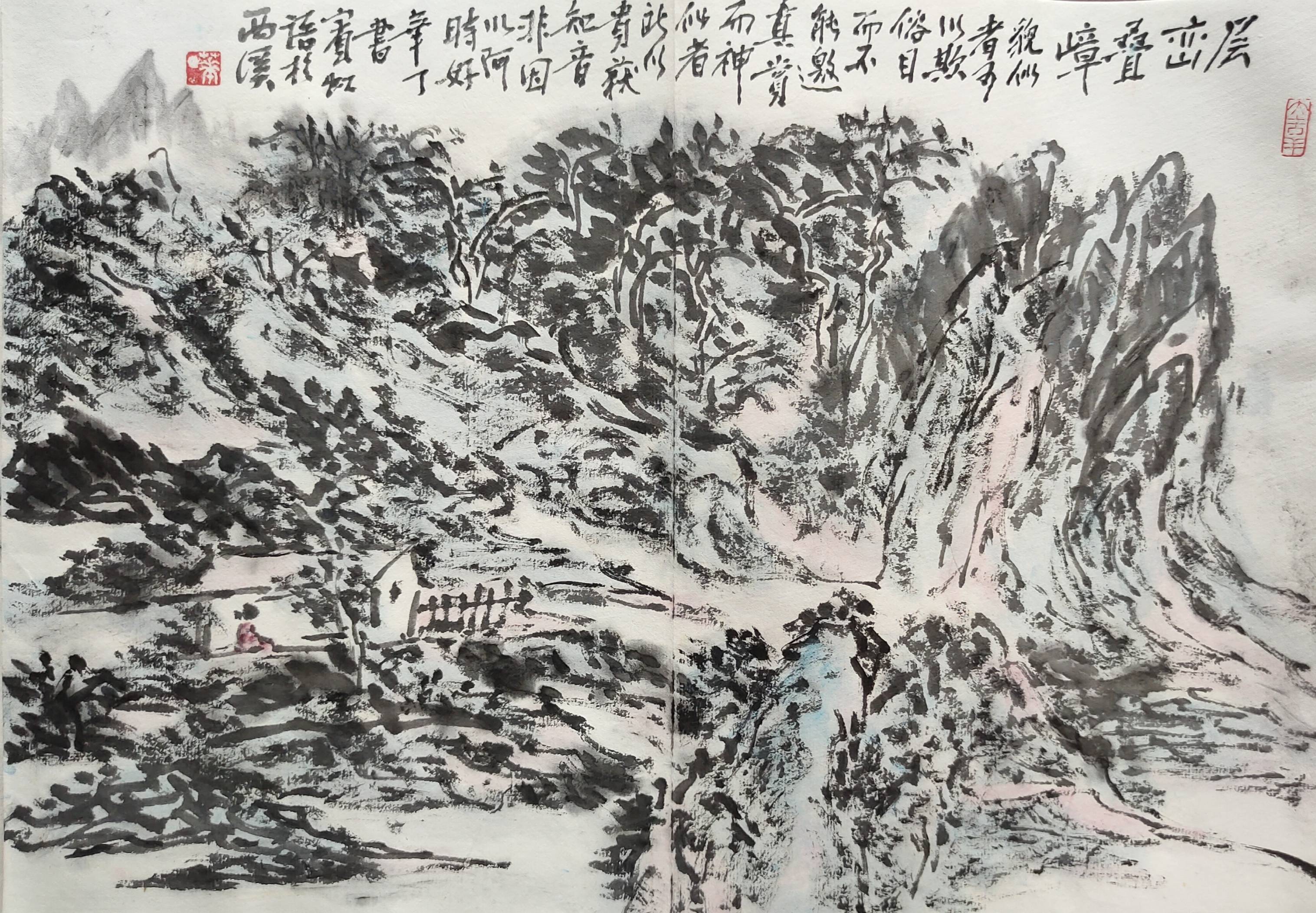 胡华|浑厚华滋——读浙江大学教授胡华丁的山水画