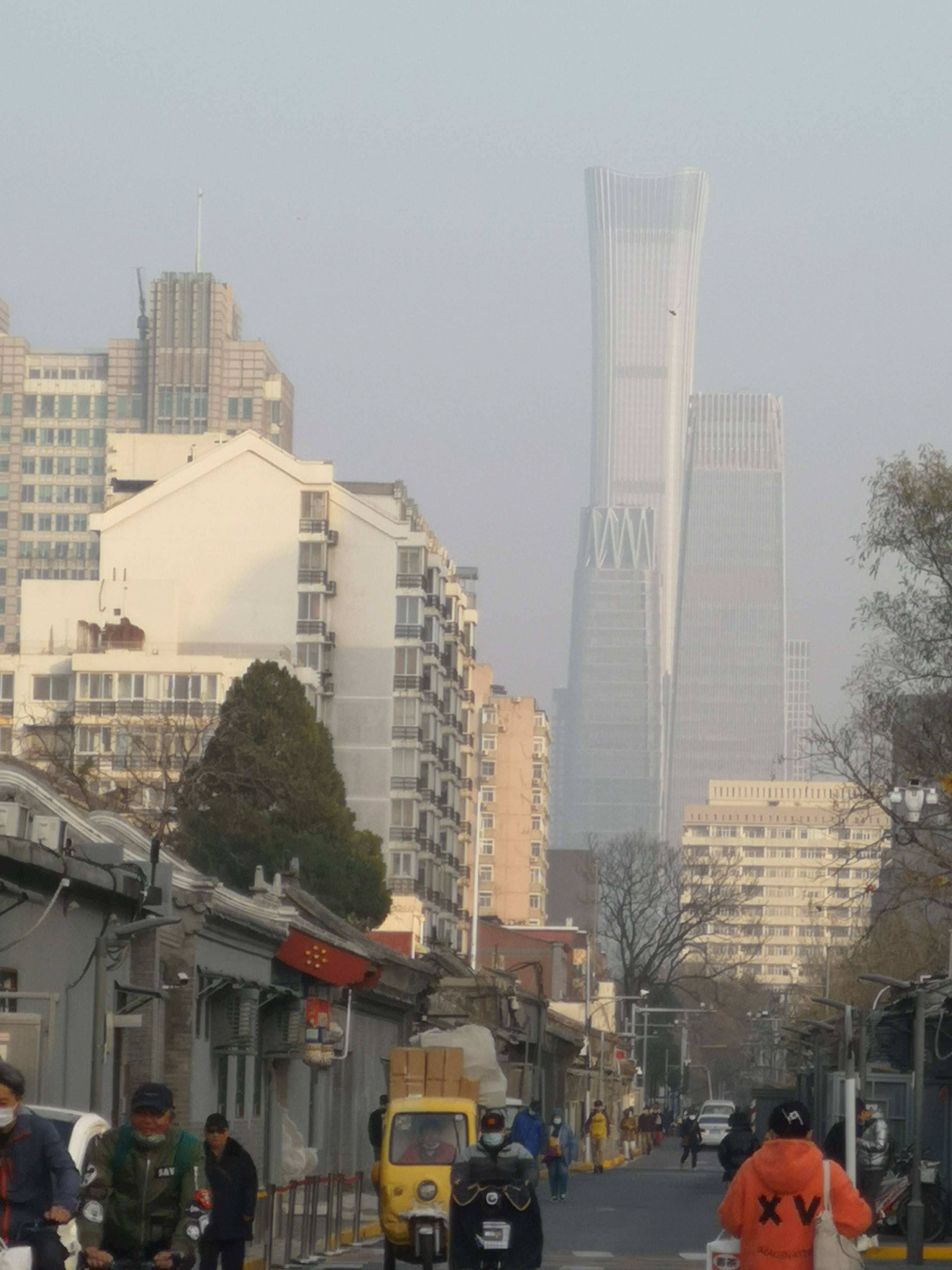 北京最高的地标性建筑-中国尊的视觉体会_新开路胡同