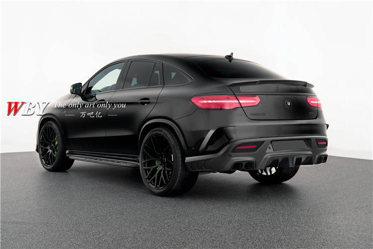奔驰gle/运动版coupesuv改装brabus碳纤维大小包围尾翼机盖