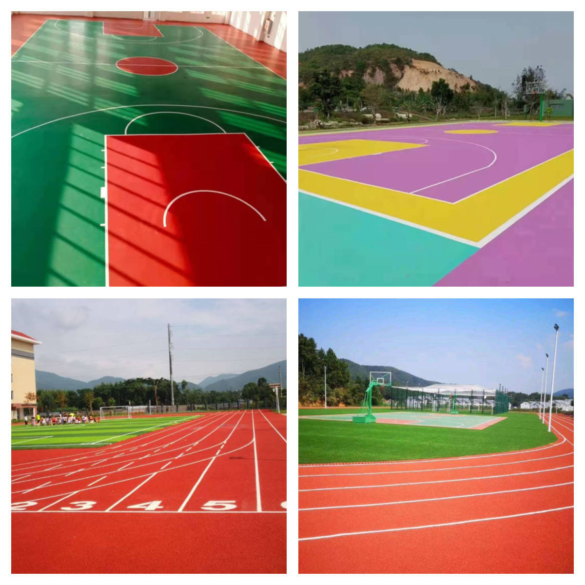 学校运动场地坪常用有哪几类