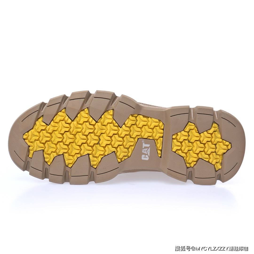 推土机 卡特CAT Miel Raz Mid 秋冬中帮牛皮系带马丁靴英伦工装户外休闲百搭鞋P720228