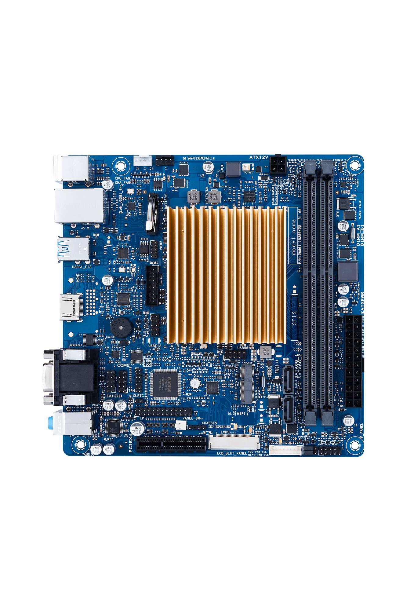 asusiot推出工业miniitx主板j3455icma四核处理器多显示输出