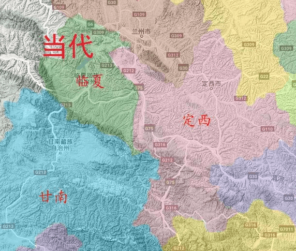 甘肃失策弃陇西设定西为市断了陇右陇西的文脉