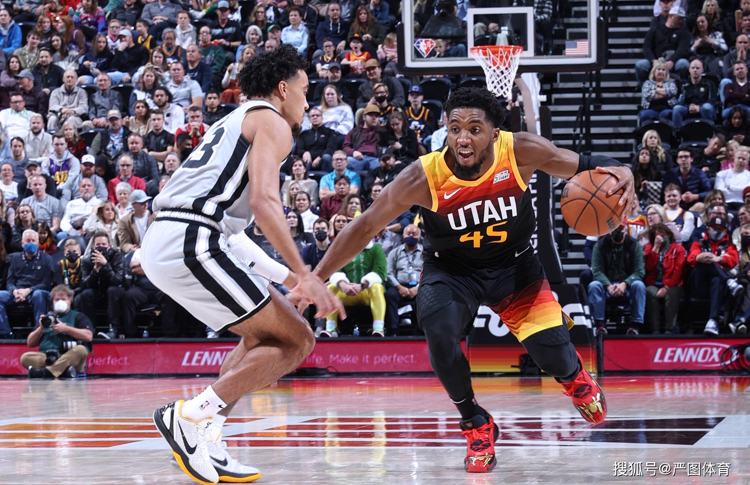 米切尔用他的得分数据告诉众人,他的爆发力完全恢复了,米切尔为爵士队