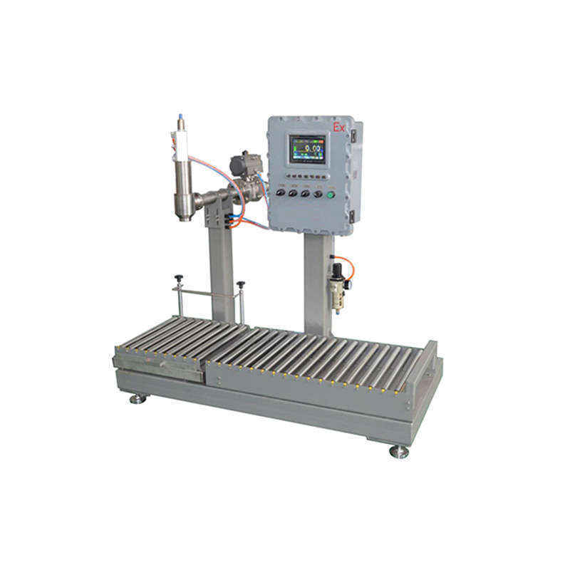 润滑油灌装机200升有机溶剂半自动罐装生产线油漆灌装机