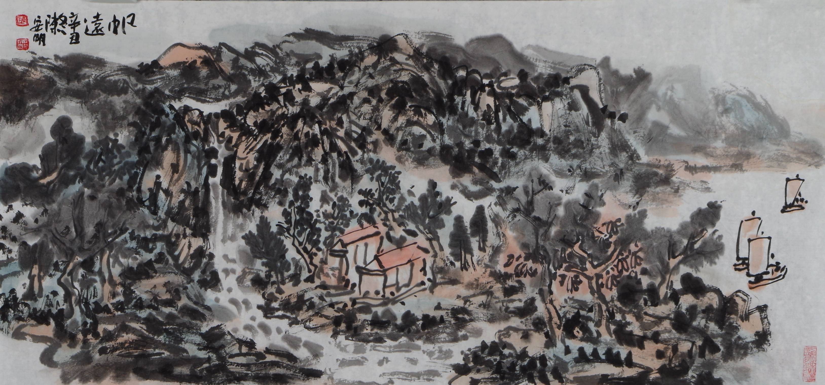 每周画题陈安明山水画家专访虎年展望