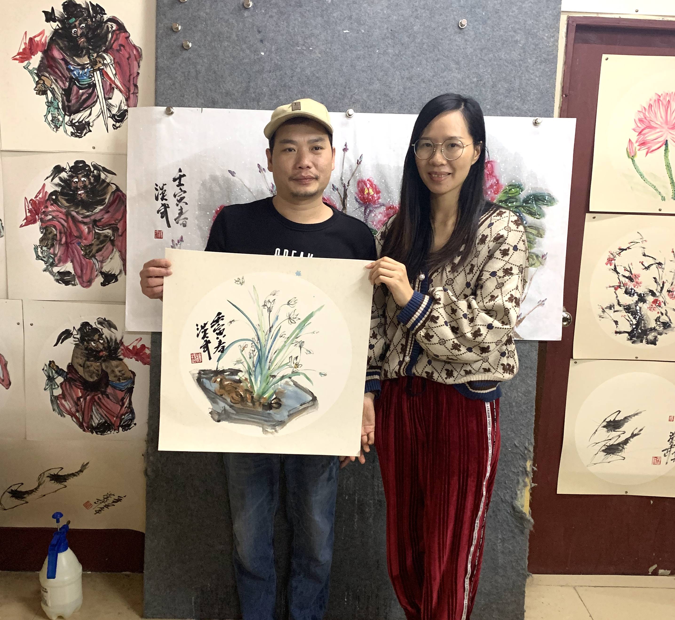 杨汉武|持剑斜顾，呼之欲出——钟馗画家杨汉武作品欣赏