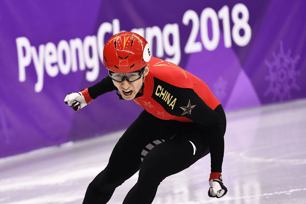 中国男子短道冬奥首金得主武大靖平昌虎口拔牙两度破纪录强势夺冠