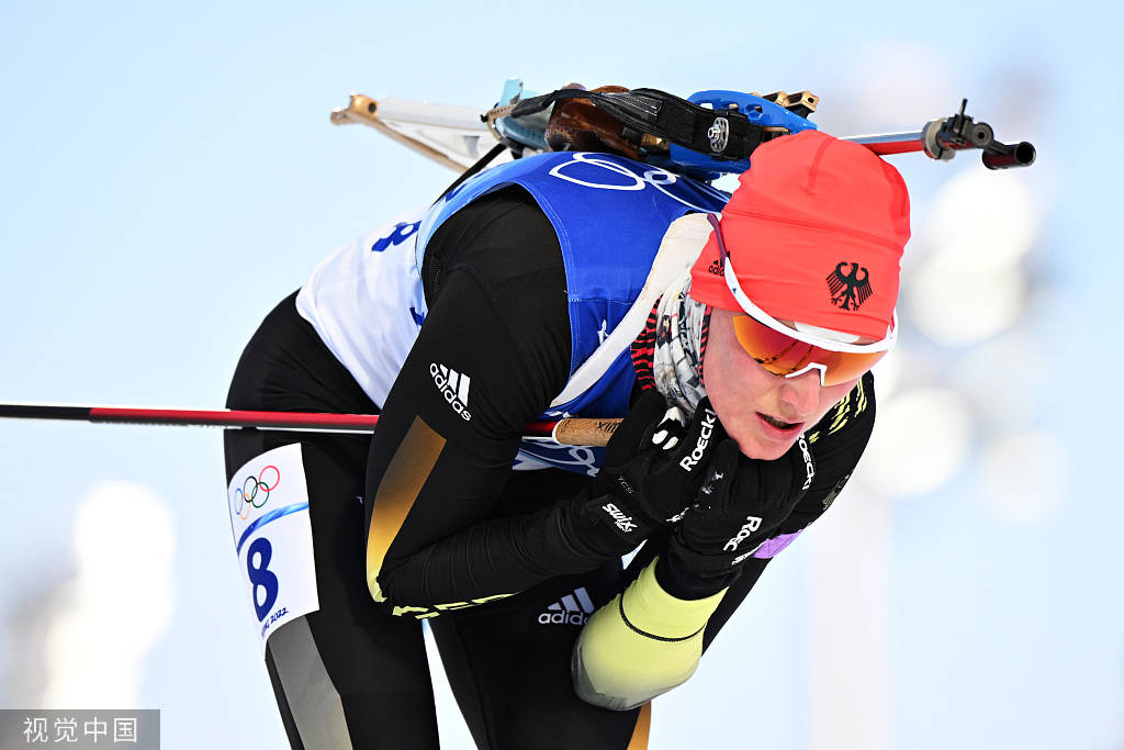 組圖冬季兩項女子15公里德國選手赫爾曼奪冠