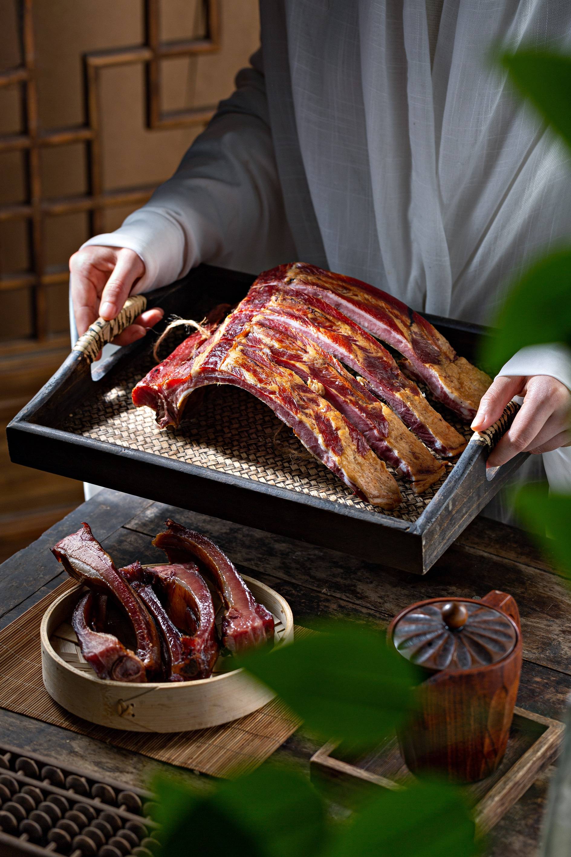 香肠腊肉拍摄|产品摄影|产品拍摄x蜀印画视觉