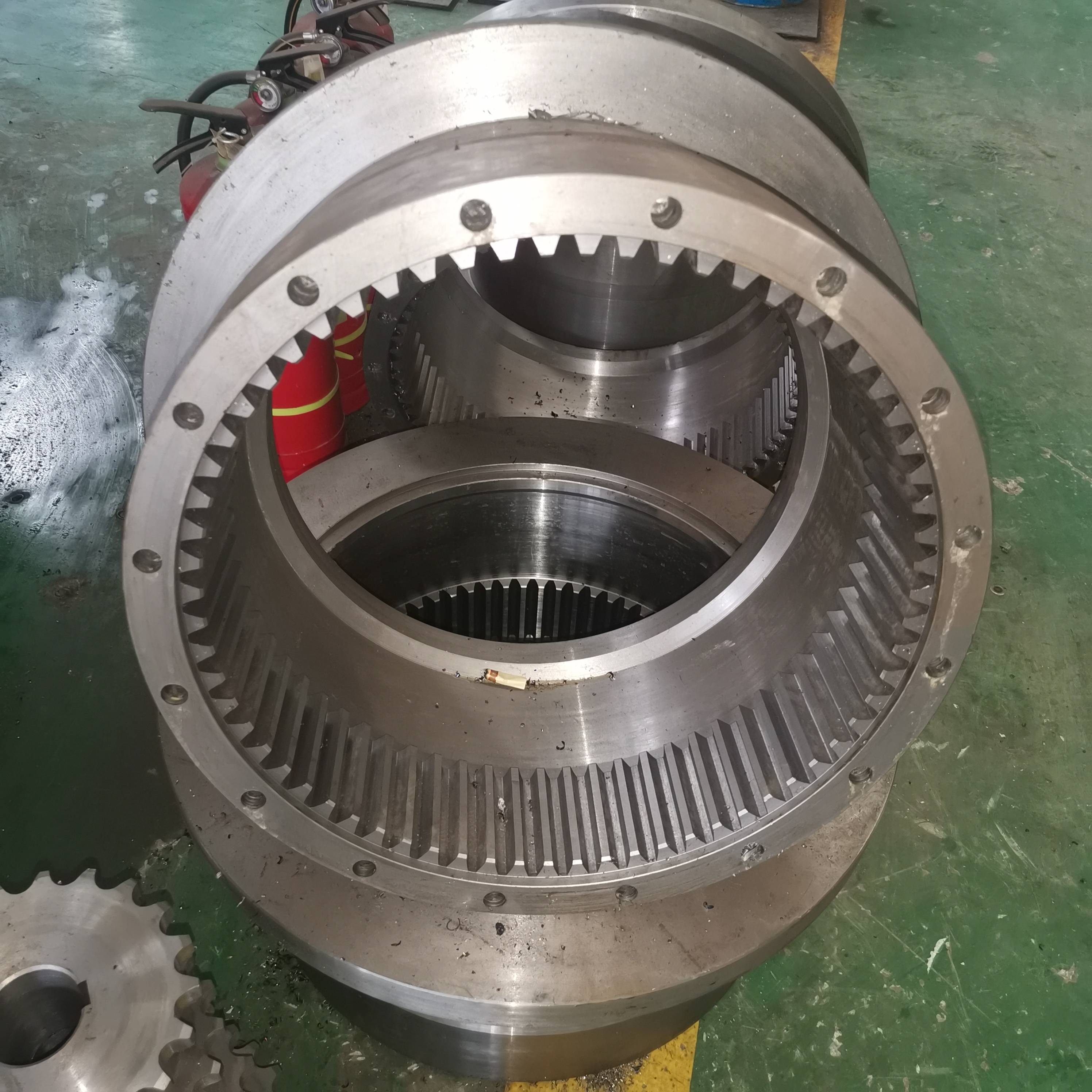 gicl2大扭矩鼓形齿式联轴器45号钢定制