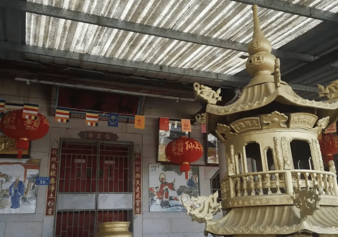 山上仙正寺,始建于明洪武年间,清嘉庆丙辰年(179