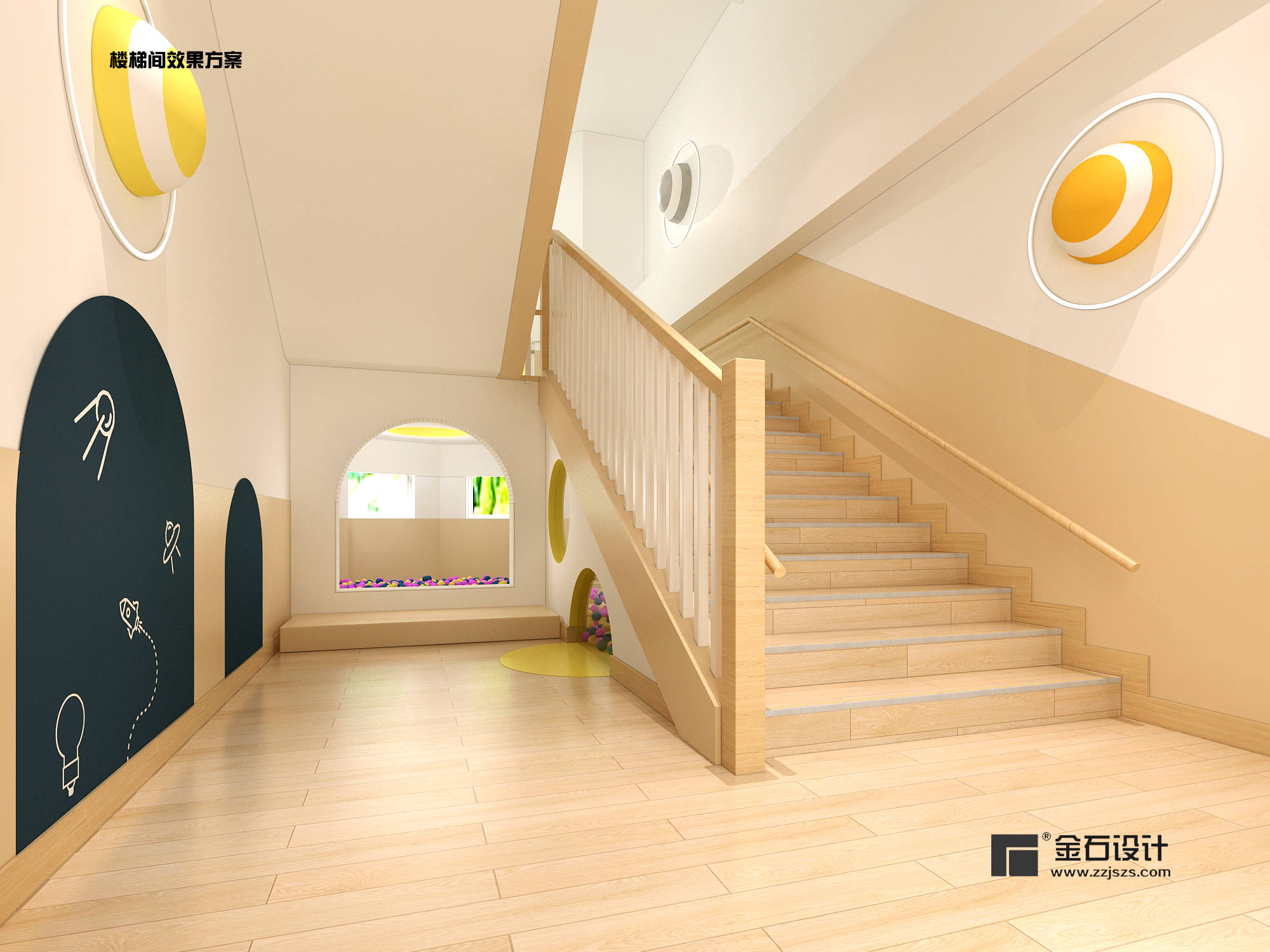 幼儿园设计中那些懂孩子的细节_走廊_环境_生活空间