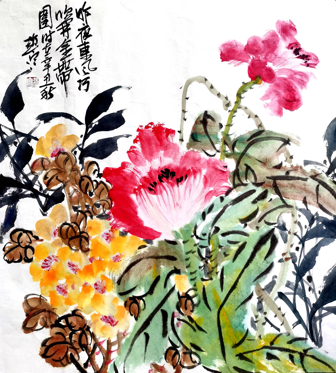 民族|与花同乐——云南民族画院青年画院院长·赵寒