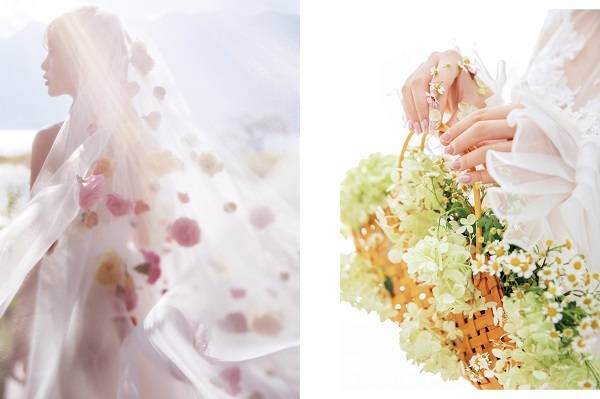 空间奢侈品牌纷纷用鲜花打造艺术，看克洛伊旅拍如何玩转鲜花