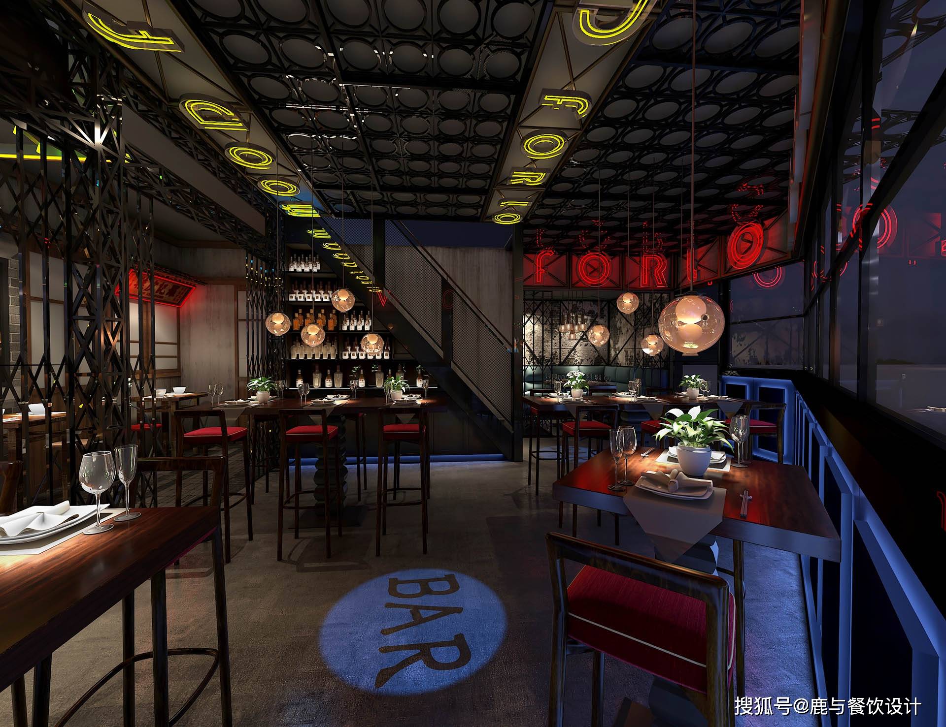 老街烧烤餐饮店设计-鹿与设计-搜狐大视野-搜狐新闻
