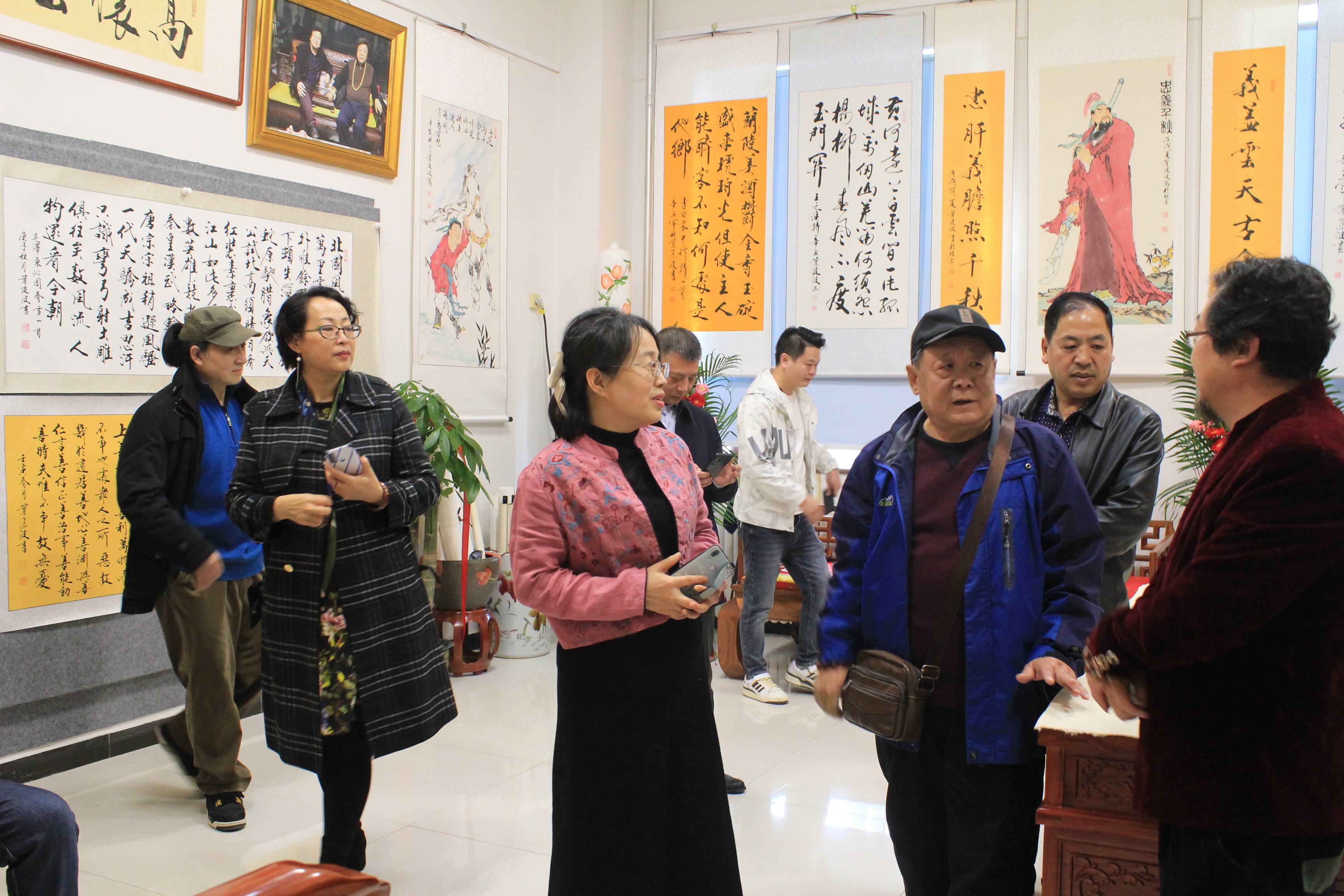 朱墨|“叶建波艺术馆”开馆暨“惠风和畅——叶建波迎春书画展”在京开幕