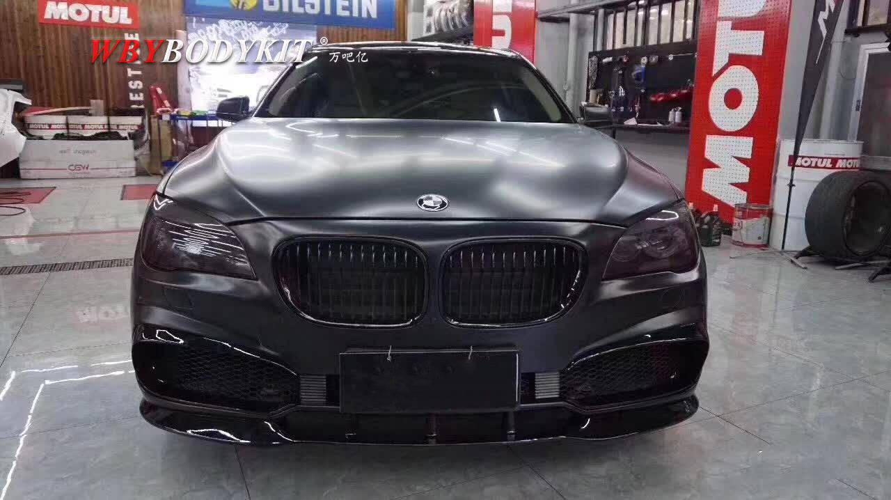 适用于bmw宝马7系f01f02改装priordesign大包围前杠后杠碳纤维前后唇