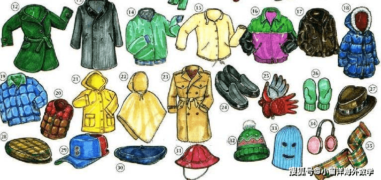 看图学英语-37_coat_评论_jacket