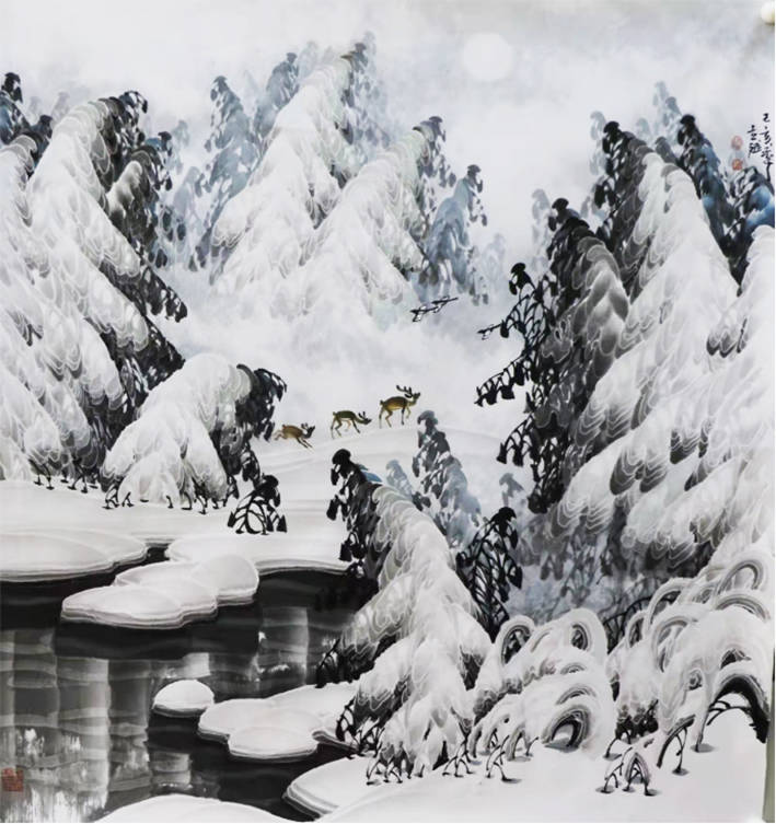 著名画家赵立斌