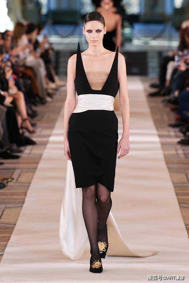 黑色 万众瞩目|艺术时尚|超现实色彩的Schiaparelli打破高定美学的天际线 ...