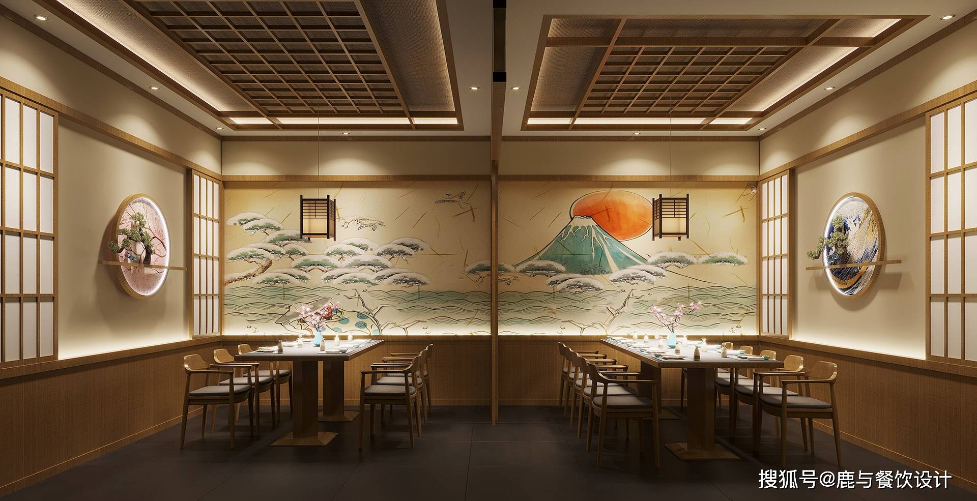 鮨·富藏日式料理连锁餐厅全案设计项目-鹿与设计-搜狐大视野-搜狐新闻