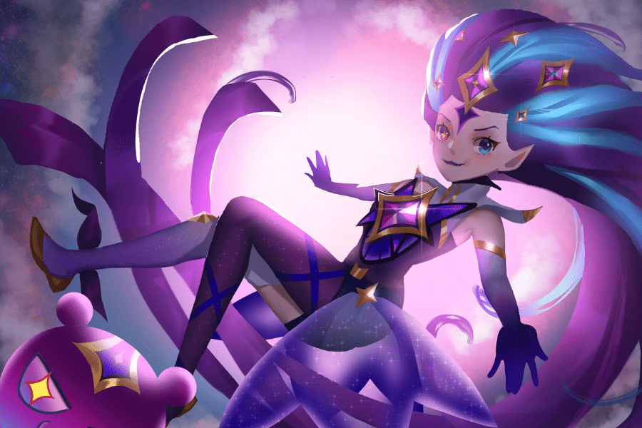 英雄联盟:中单法师佐伊,无cd技能团战尽情发挥,中期接管游戏_选手