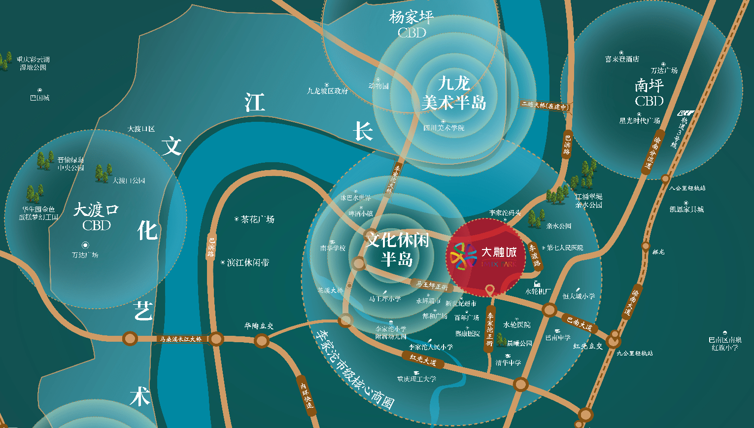 巴南向上,生活有光,大融城强势入驻,李家沱腾飞在即!_商业_项目_重庆