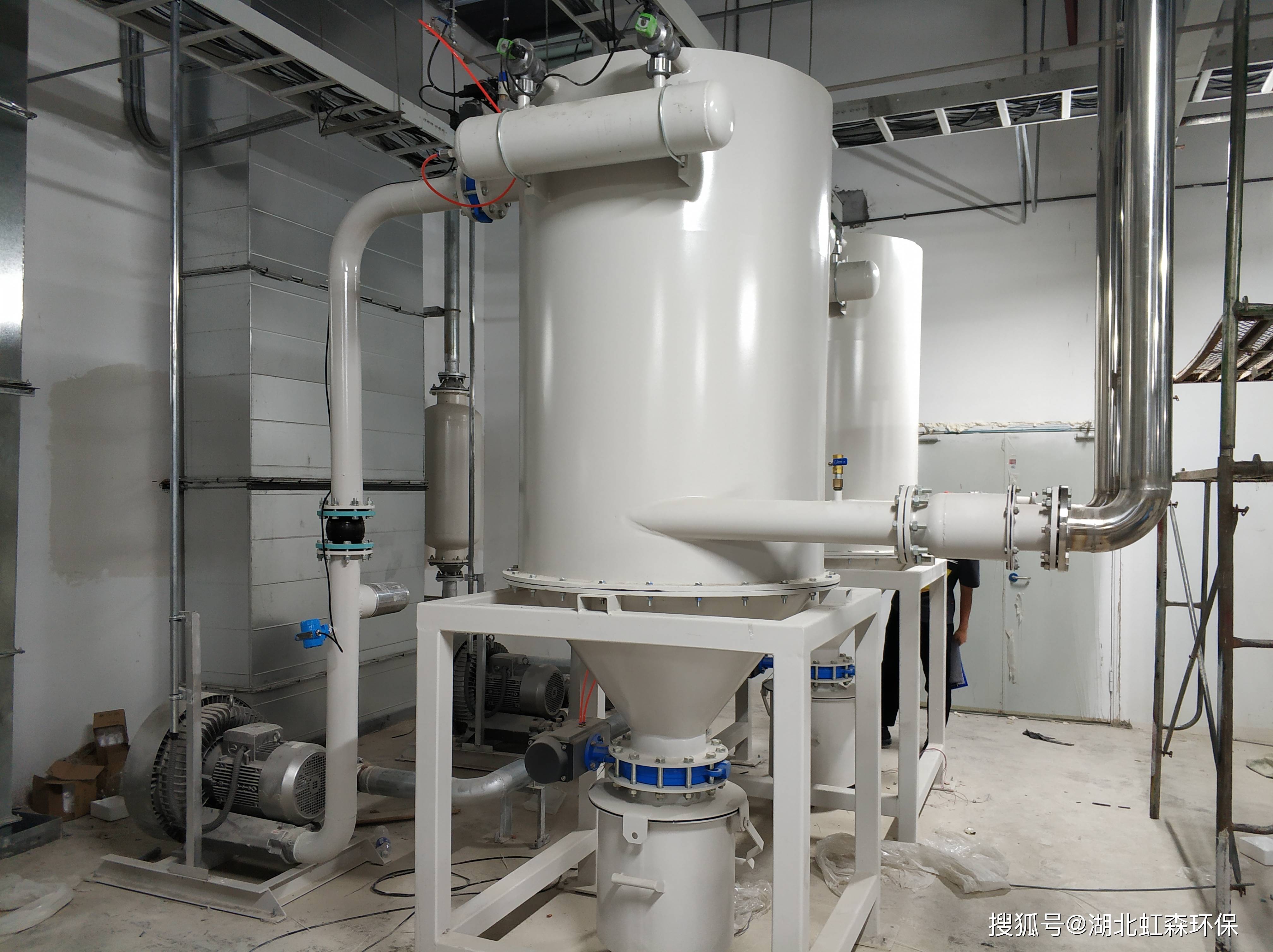 真空除尘系统为了解决食品车间粉尘问题同时又不会对车间环境造成二次