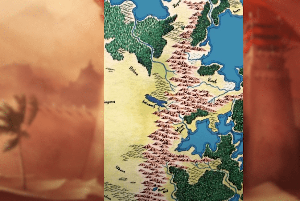中土世界地图高清大图图片