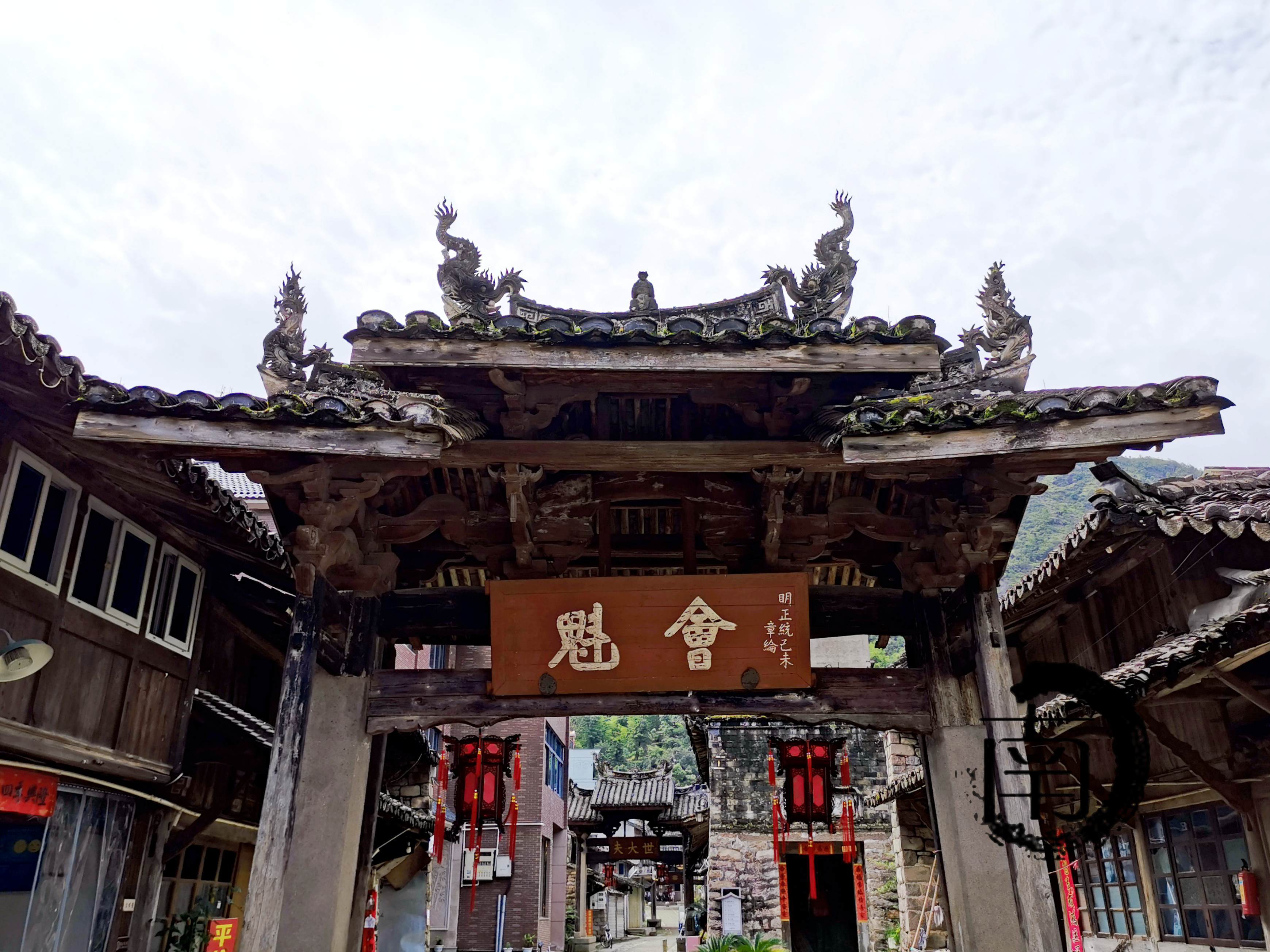 浙乐清南阁牌楼群