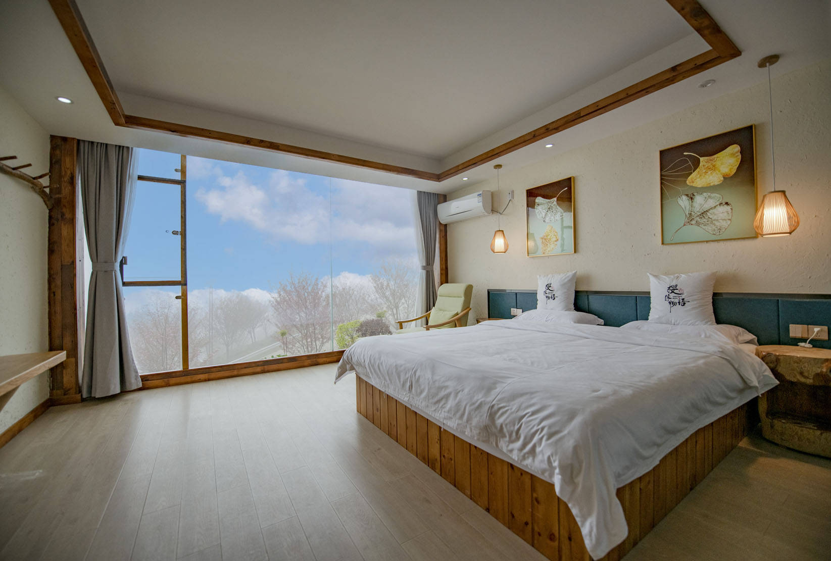 四川赵公山温馨如家的云里雾里樱花里民宿