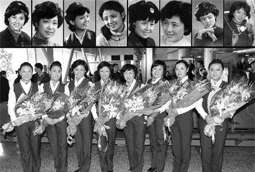 柏森 民国第一批空姐老照片:个个颜值出众,当年的审美比现在好?