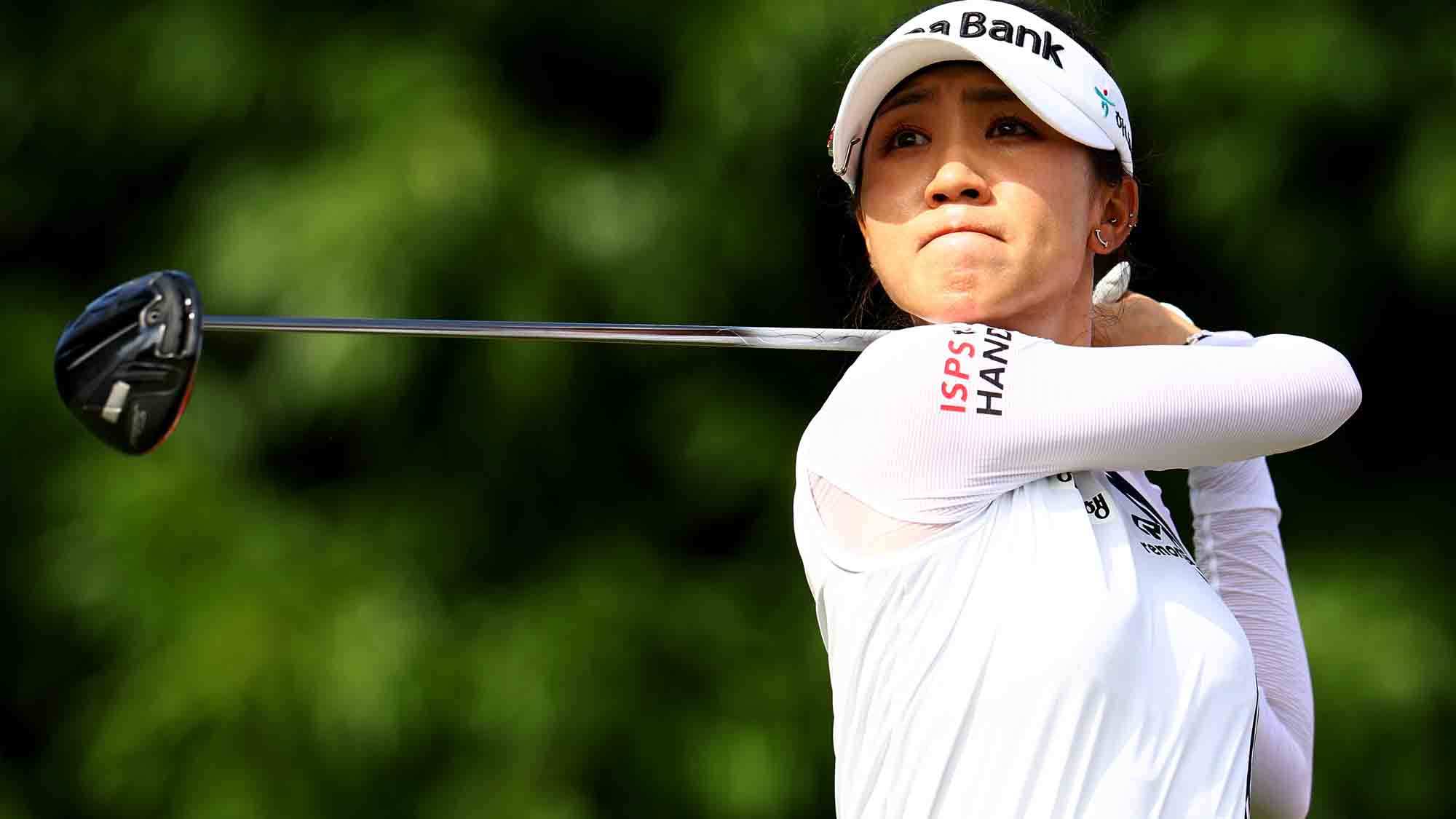 原创高宝璟球场变化让我打法也会发生变化首场大满贯进前十就好