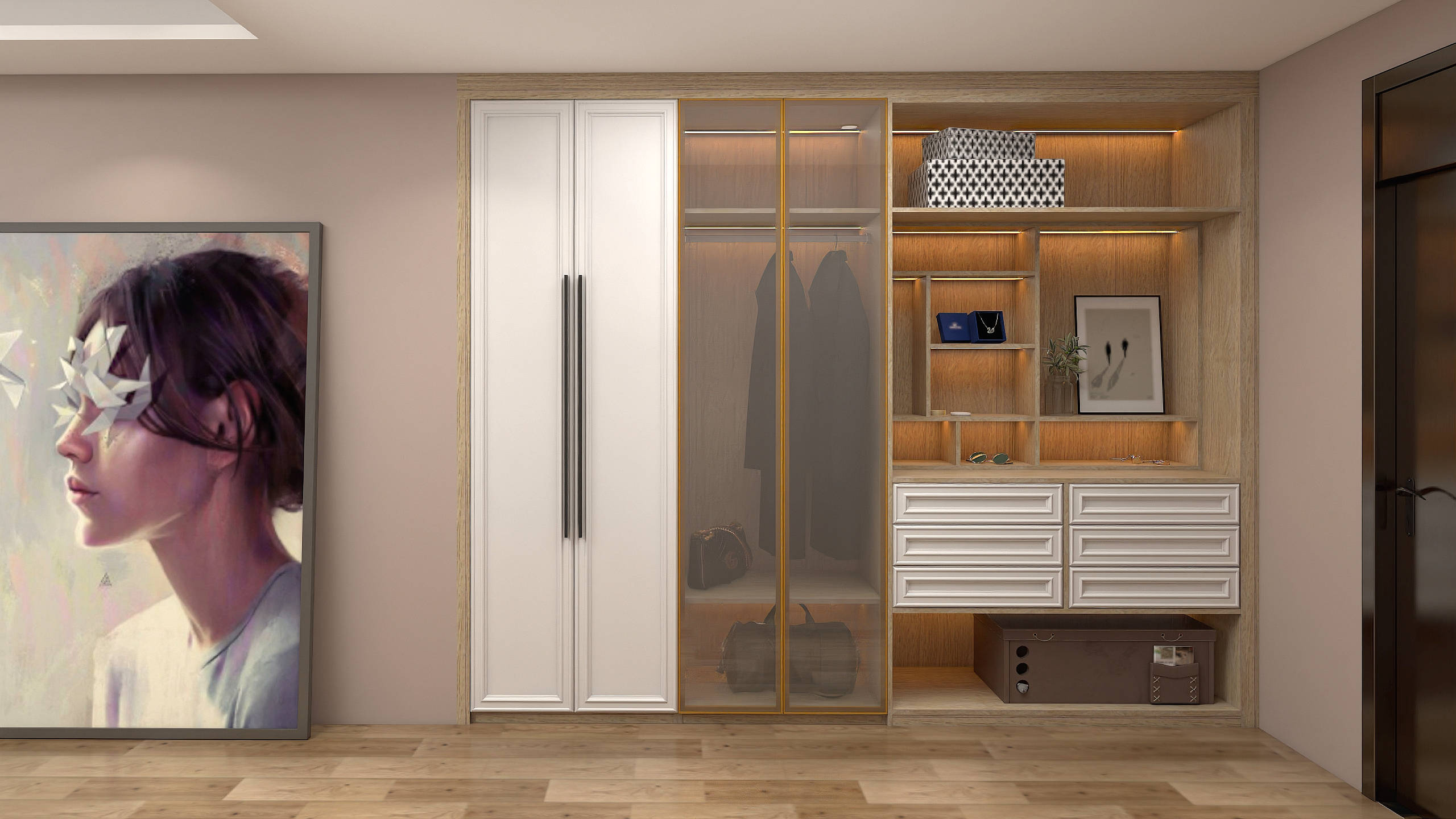 感受片刻美好,享受家的美好氛围.铂芬全铝家居定制是对空间的