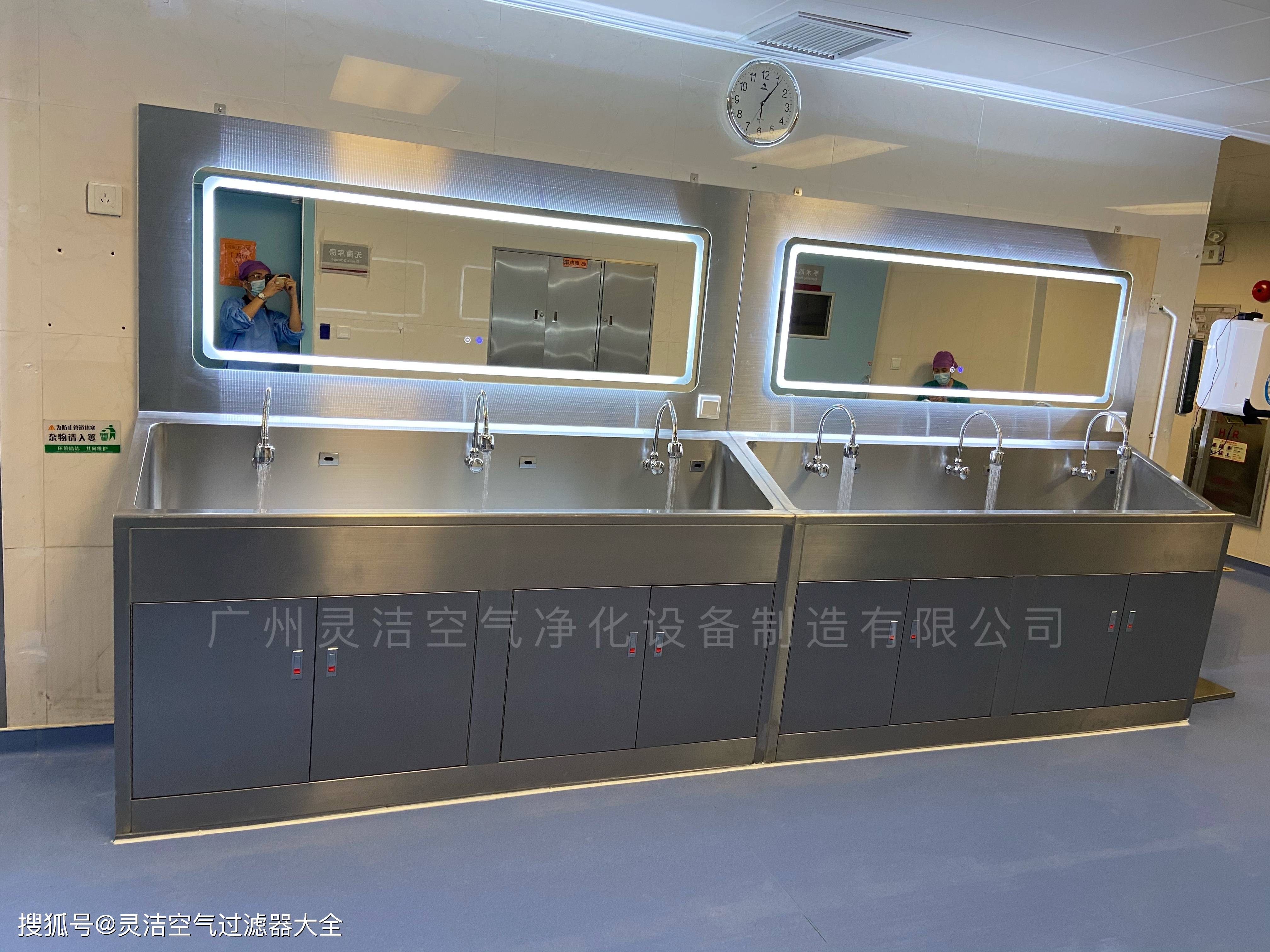 医院不锈钢洗手槽_手术室_清洗_鹅颈