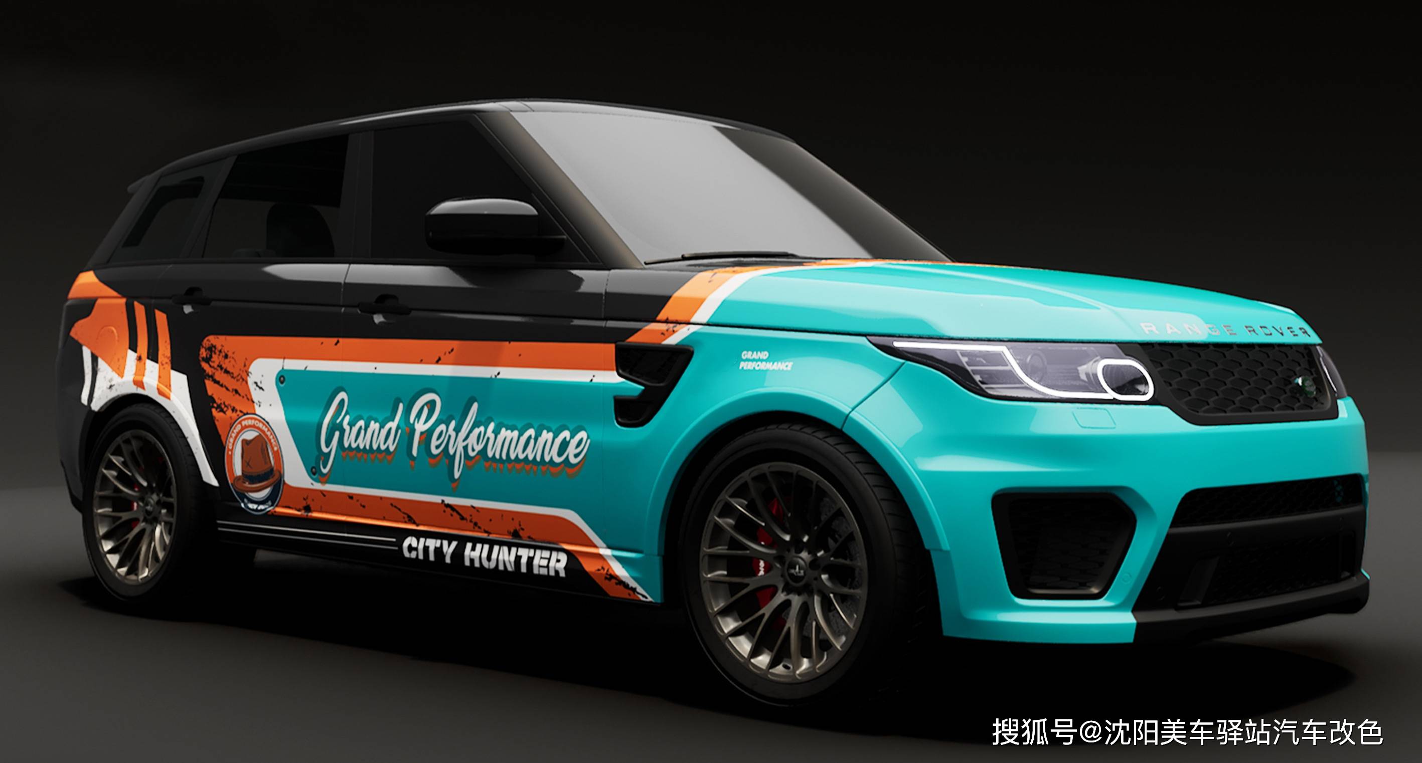 美车驿站汽车彩绘show寻找虎年炸街红人